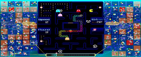 Pac-Man 99 Battle Royale game now available on the Switch