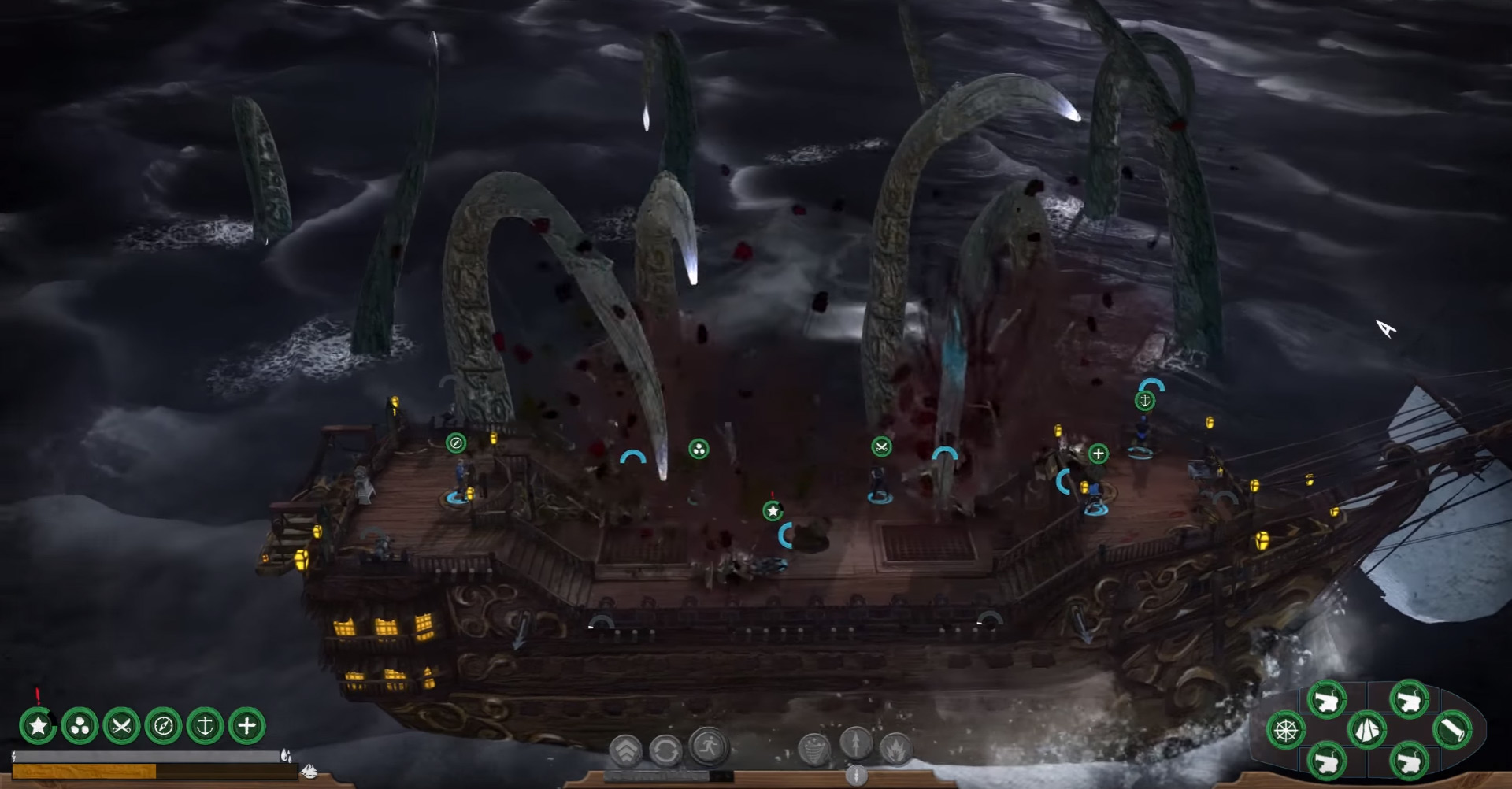 Abandon Ship will feature large, Lovecraftian sea monsters too