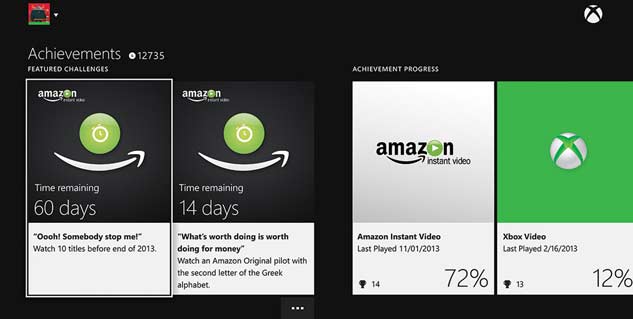 Here’s a couple of those Xbox One TV achievements