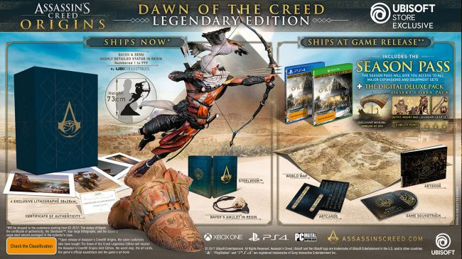 Assassin’s Creed Origins special edition will cost $800