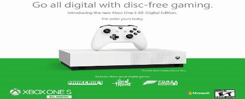 Xbox One S All Digital ist jetzt offiziell