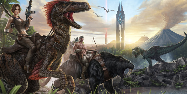 Ark has over two million dinosaur tamers