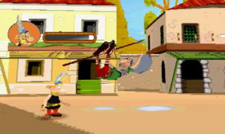 Astérix : La Guerre des Gaules - Lancer les Romains