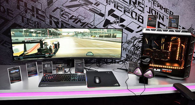 Asus’ STRIX XG49VQ is a massive 49-inch gaming monitor