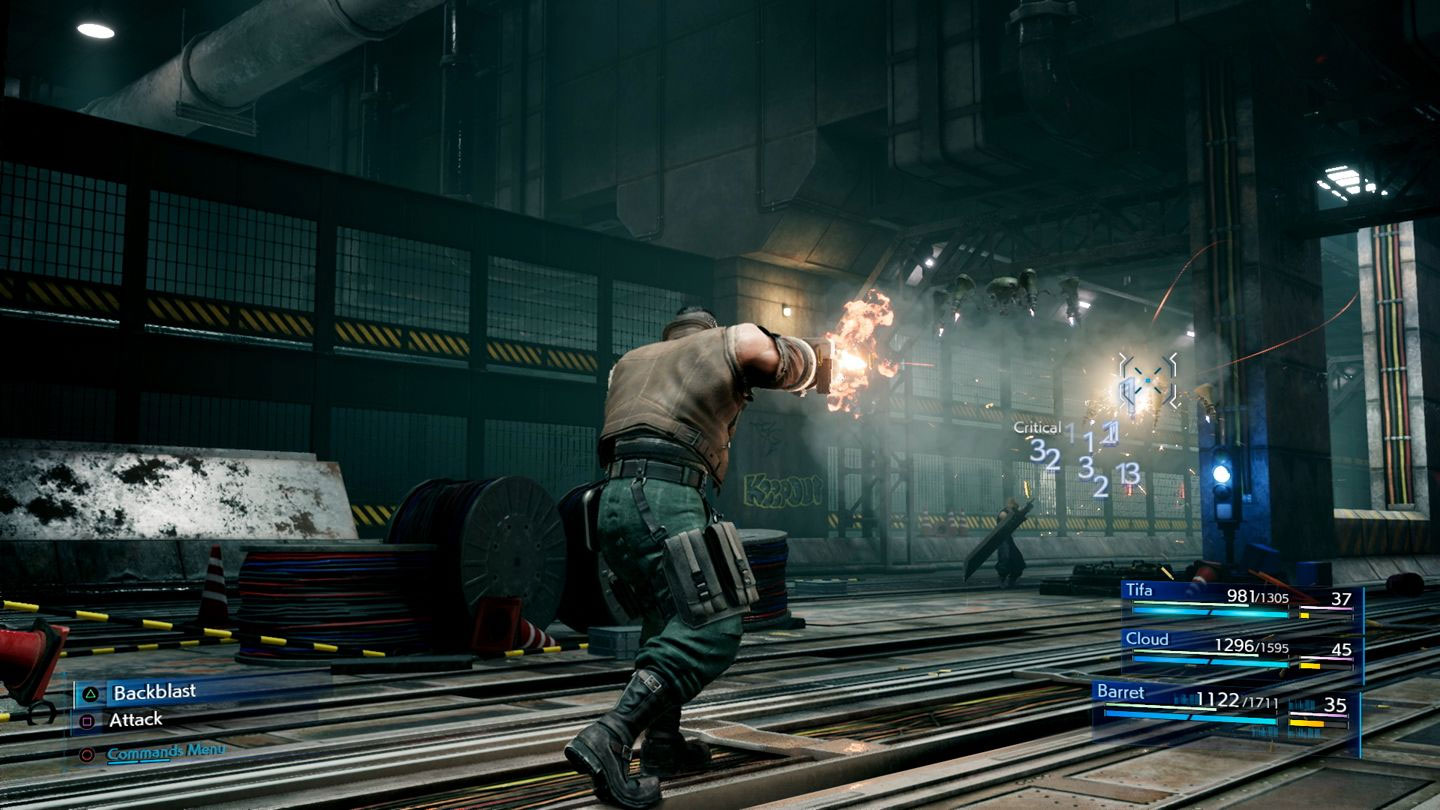 Final Fantasy VII remake will have a time-based combat mode too
