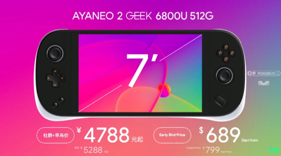 Ayaneo 2 Geek sera une alternative plus rapide à Steam Deck