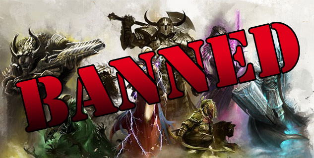 3.000 Banns in Guild Wars 2 für Karma-Waffen-Exploit