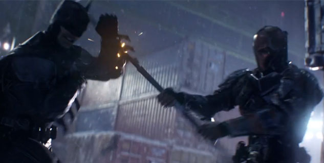 Batman Fights Deathstroke in New Arkham Origins Teaser