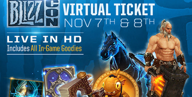 Blizzcon tickets come with all sorts of in-game goodies