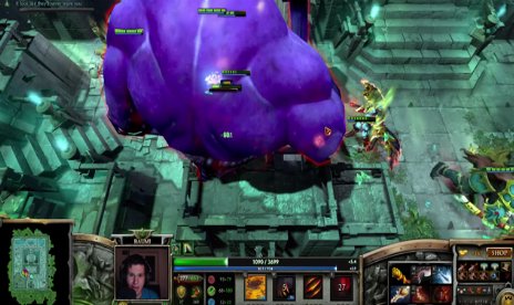 Kämpfe gegen riesige Bosse in DotA 2 mit neuem modifizierten Gameplay