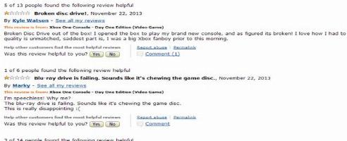 Bad Xbox One reviews aren’t verified buyers