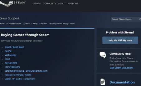 Steam has stopped accepting Bitcoin payments