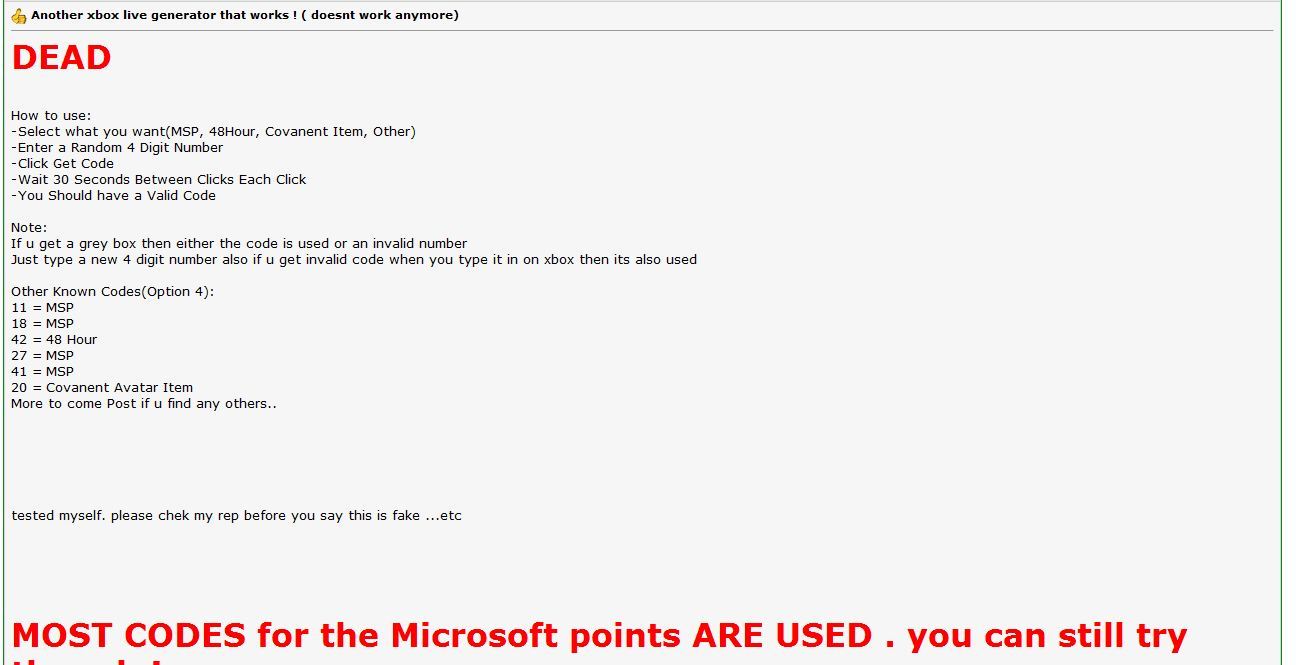 Wide Spread Hack génère des points Microsoft gratuits