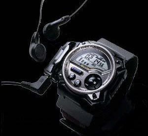 Casio Wrist mp3 player