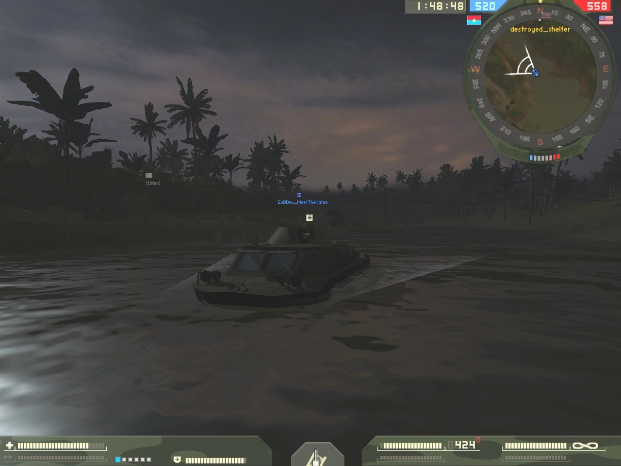 Battlefield 2 - Víspera de destrucción 2 v2.0 Charlies Point (Noche)