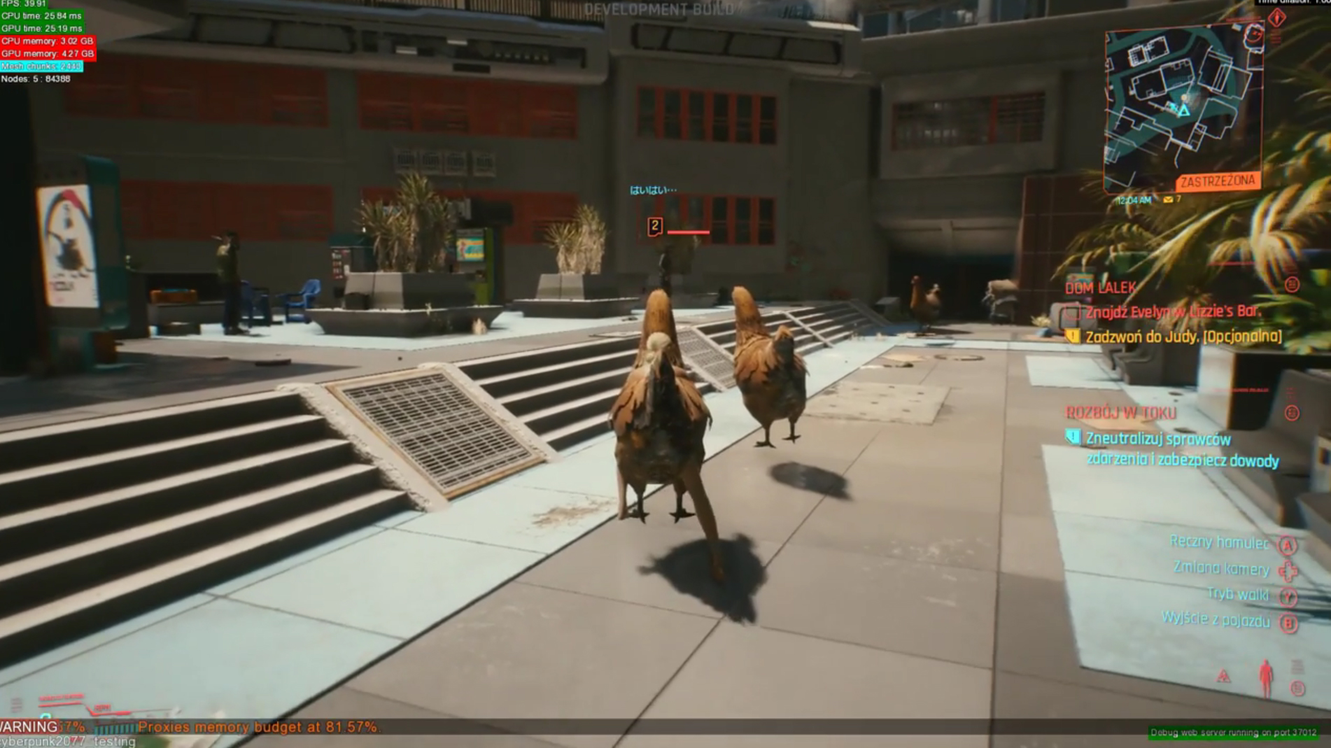CD Projekt Red Leak taucht mit Cyberpunk 2077 Bug-Montage auf