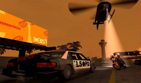 La GTA oblige un homme à fuir la police