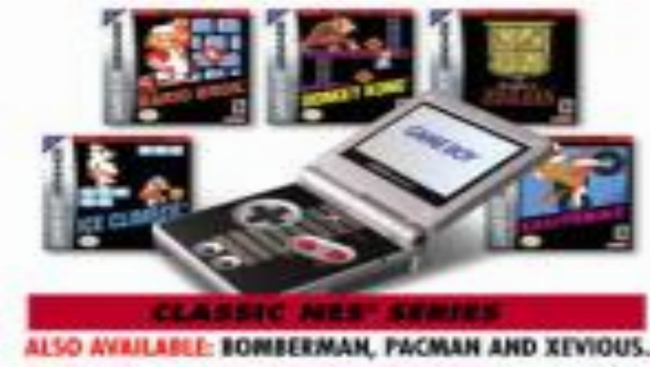 Classic NES Games on GBA SP