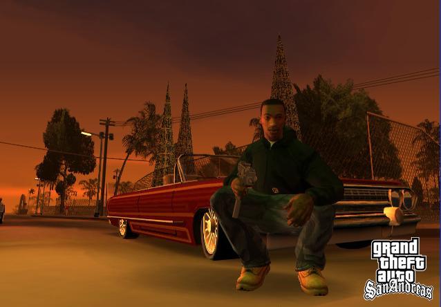 GTA : San Andreas First Screens