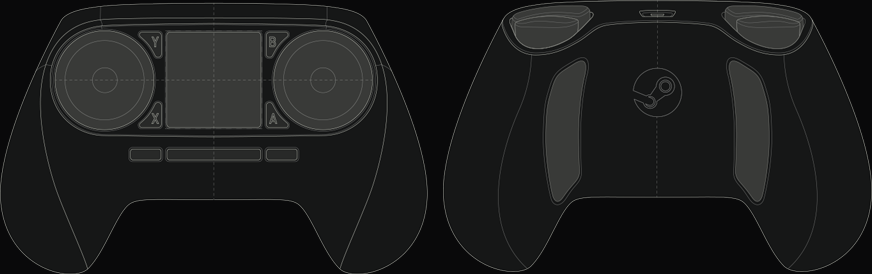 Valve Announces Steam Controller With Dual Trackpads