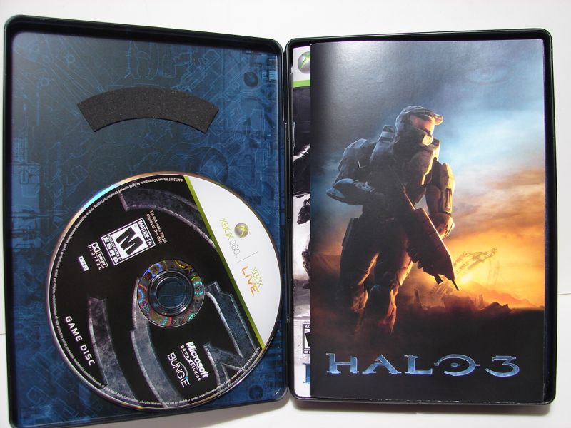 Halo 3 Limited Edition Discs Pre-Scratched