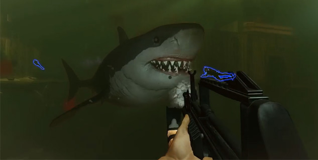 Depth adds asymmetric Megaladon hunt mode