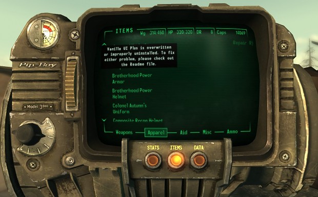Vanilla UI Plus (Fallout 3) v7.63 Voll