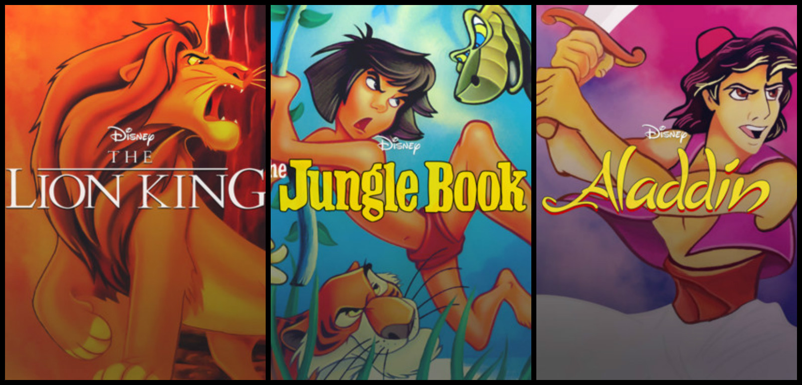 Disney Remasters 16Bit Aladdin, Lion King And Jungle Book For Modern PC