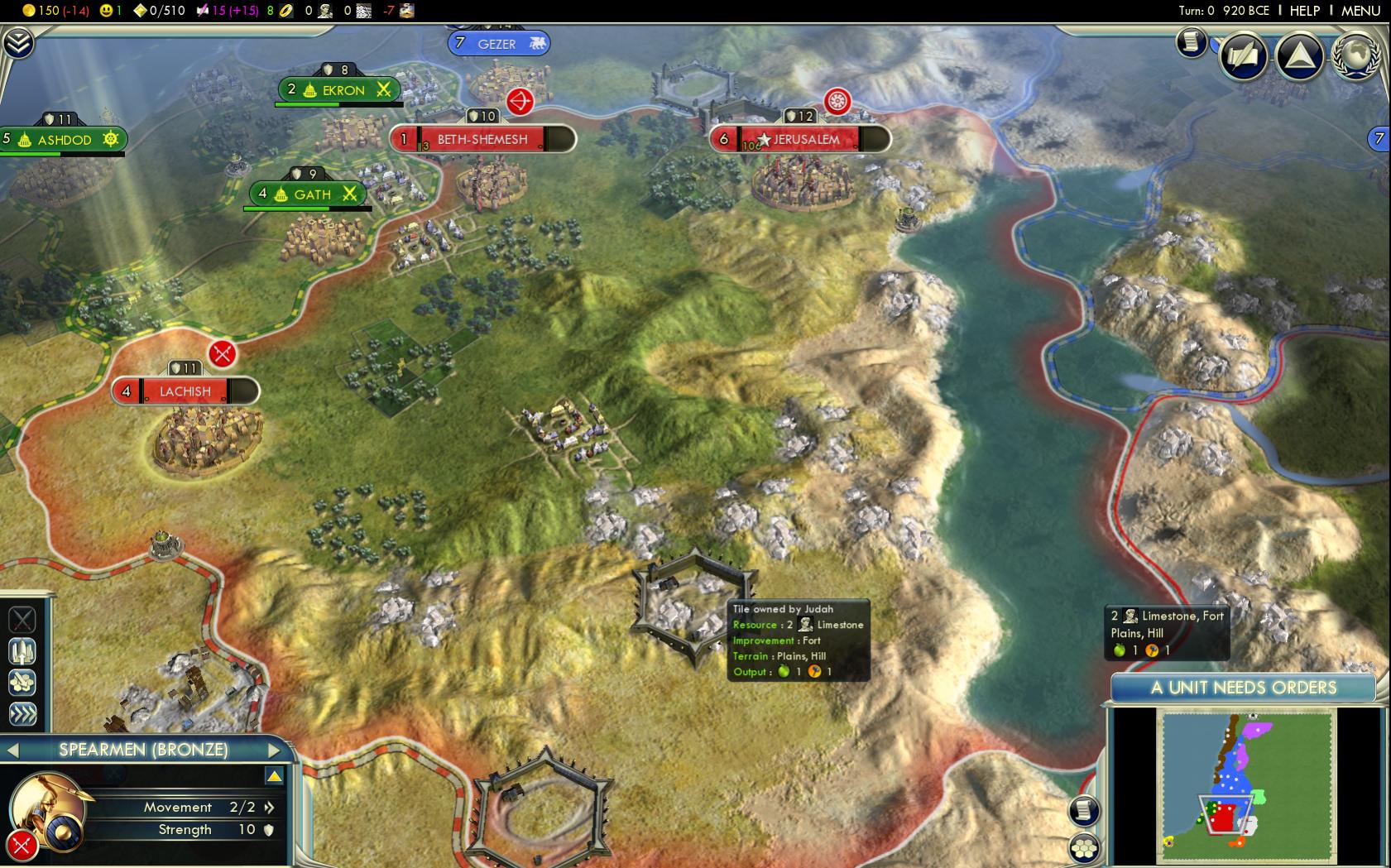 Civilization 5 - Monarquía dividida