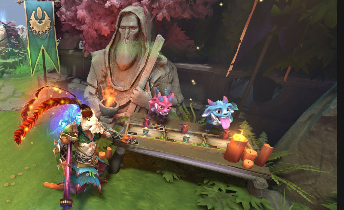Artifact shows up in DotA 2