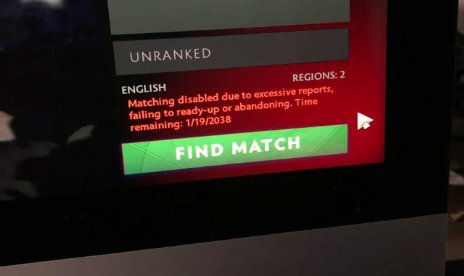 Valve is now issuing DotA 2 bans that last 20 years