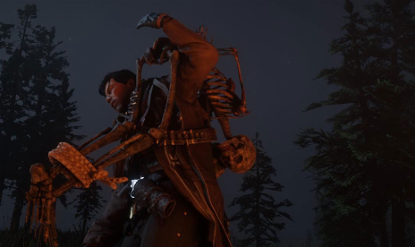 Esqueletos con dos cabezas aterrorizan Red Dead Online