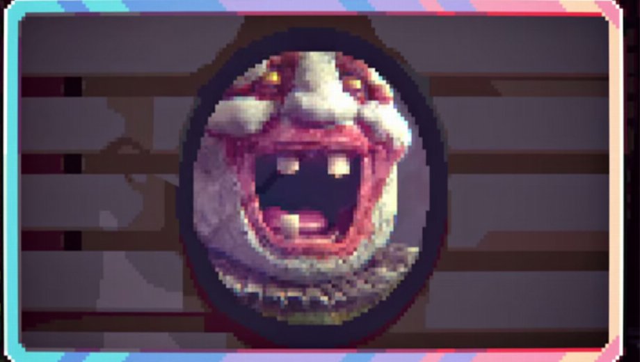 Dropsy confirms my coulrophobia in a creepy pixel world