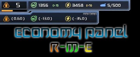 Supreme Commander 2 - Wirtschaftstafel R-M-E v1.1 UI MOD (NUR DLC)
