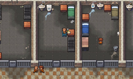 Escape with your friends, in Escapists 2