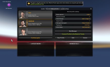 EURO TRUCK SIMULATOR 2 V1.30.0.12S (+12 TRAINER)