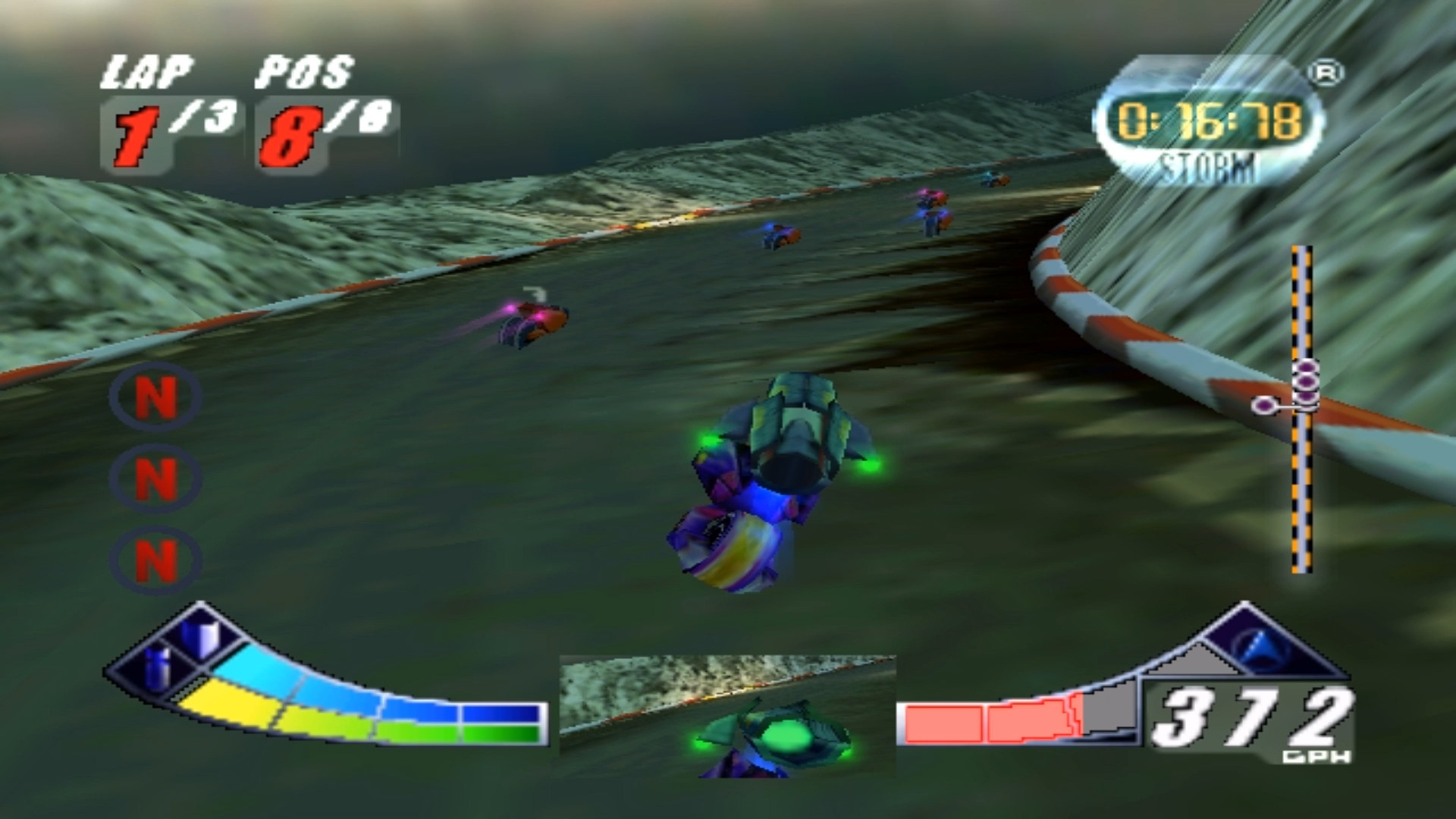 Extreme G2 trainer