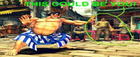 Get Your Face In Street Fighter IV