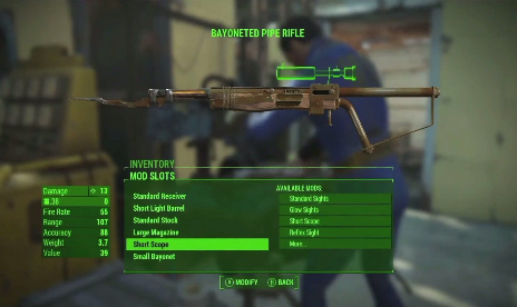 Sie können Fallout 4 beenden, ohne einen einzigen Gegenstand zu craften