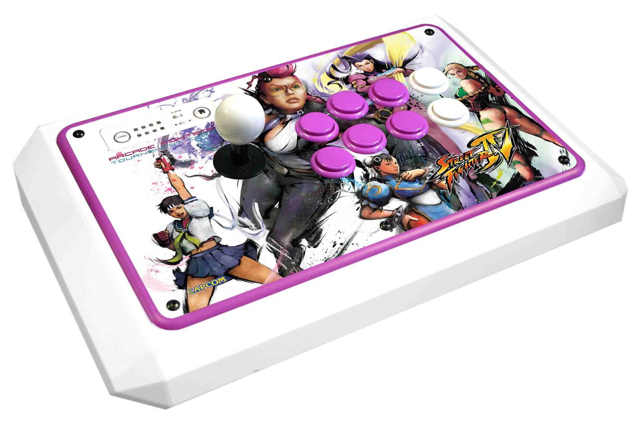 Femme Fatale Street Fighter IV Fightstick Unveiled