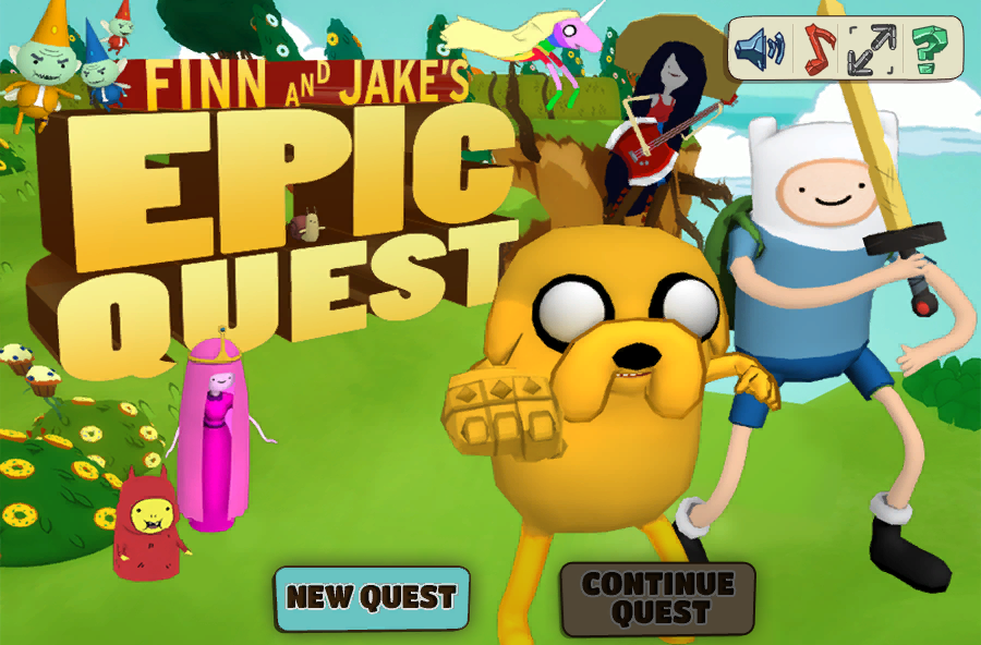 Finn and Jake’s Epic Quest