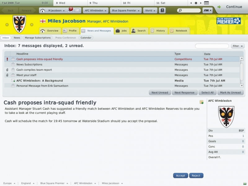 Football Manager 2010