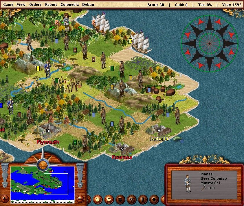 FreeCol Free Full Game v0.10.7