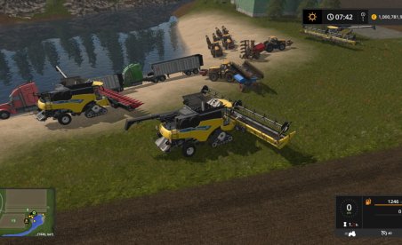 FARMING SIMULATOR 17 (V1.5.1 +7 TRAINER)