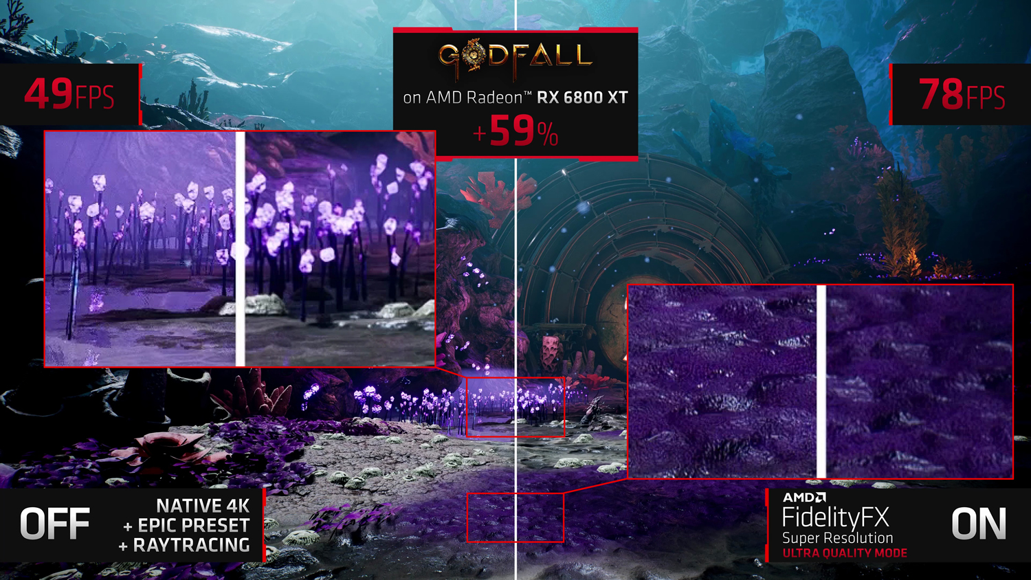 AMD bringt FidelityFX Super Resolution auch für RX 400 Karten