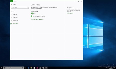 Microsoft explique le fonctionnement du mode jeu de Windows 10