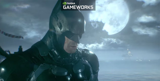 Arkham Knight has you fight surrounded by swirling money