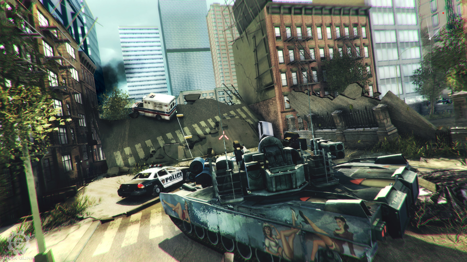 GEARGUNS – Tank offensive (+4 Trainer)