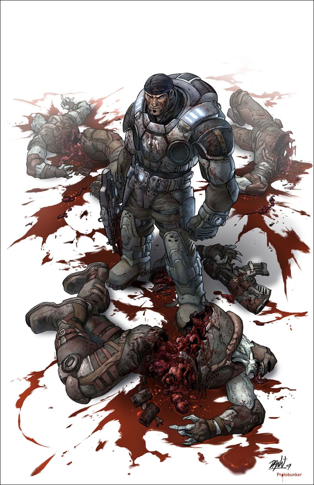 Gears of War Comics Serie datiert