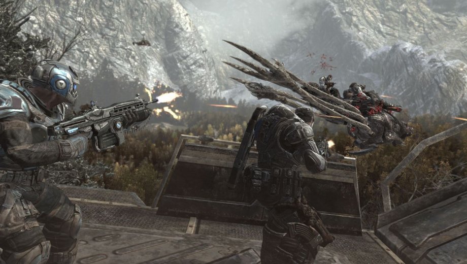 Microsoft 2008 Lineup And First Gears Of War 2 Screens